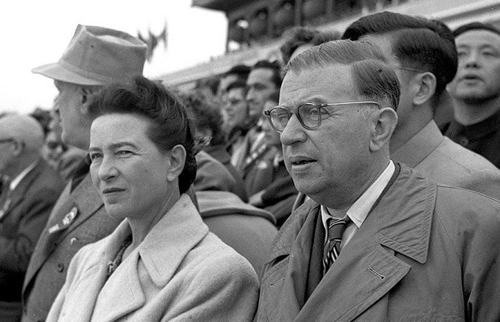 Simone de Beauvoir and Jean-Paul Sartre